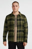 O'Neill Flannel Check Shirt - Green Check Small