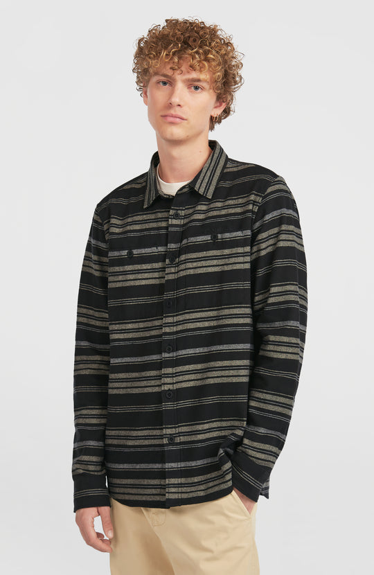 O'Neill Must-Have Flannel Shirt - Black Bavaro