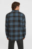 O'Neill Must-Have Fleece Lined Shirt - Blue Flannel Check