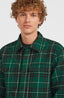 O'Neill Must-Have Fleece Lined Shirt - Green Flannel Check
