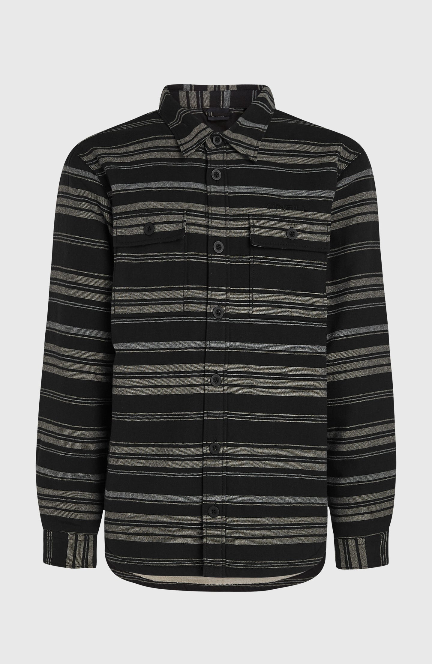 O'Neill Must-Have Fleece Lined Shirt - Black Bavaro