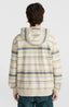 O'Neill Bavaro Fz Hoodie - Grey Vintage Stripe