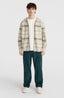 O'Neill Bavaro Fz Hoodie - Grey Vintage Stripe