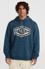 O'Neill Front Print Hoodie - Alma Steel