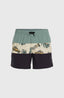 Mix & Match Cali Block 15'' Swim Shorts - Beige Venice Beach