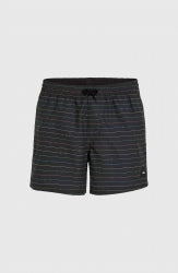 Jack O'Neill Cali First 15'' Swim Shorts - Black First Name Stripe