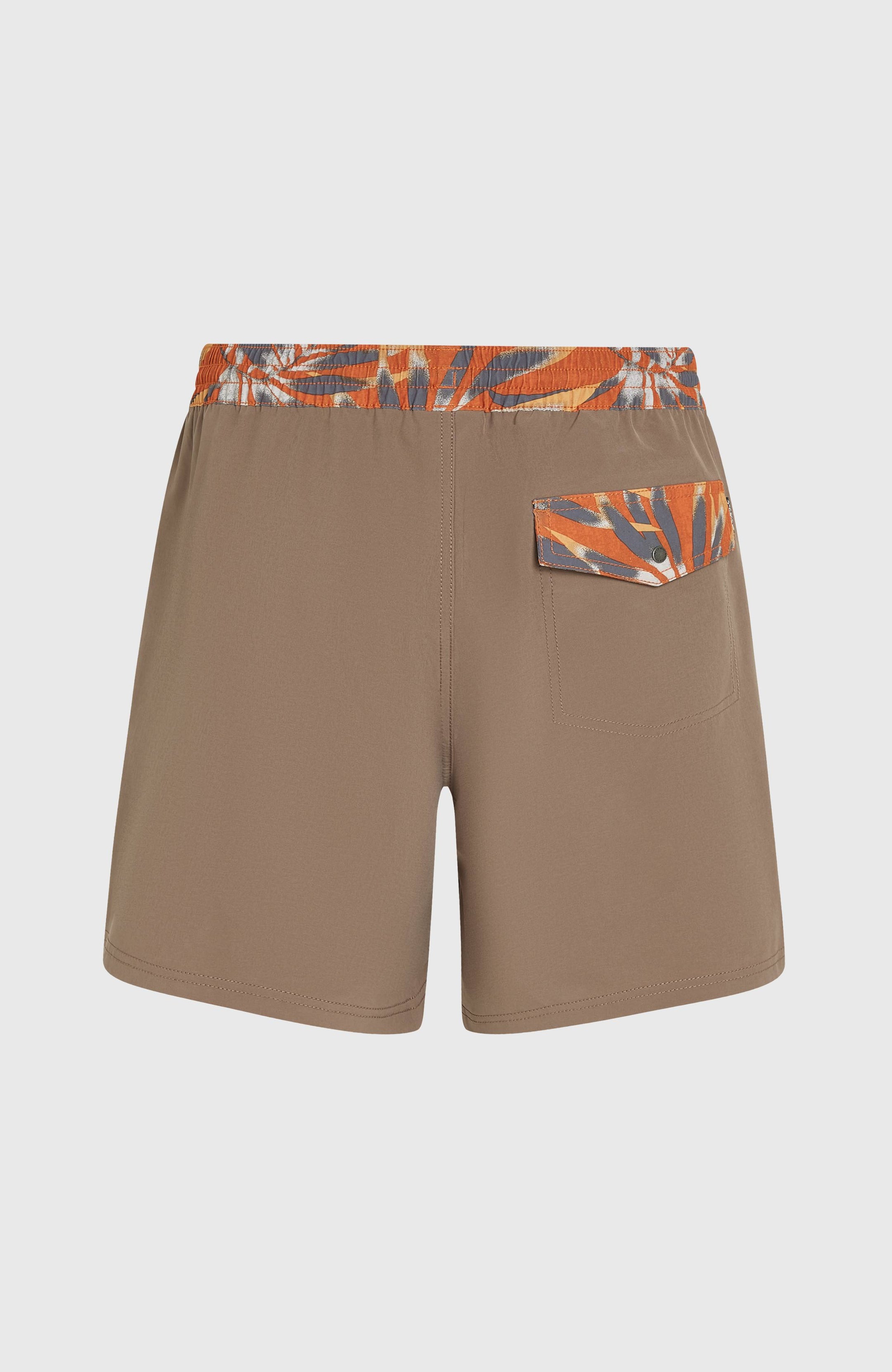 O'Neill Pocket Print 16" Swimshorts - Pure Cashmere
