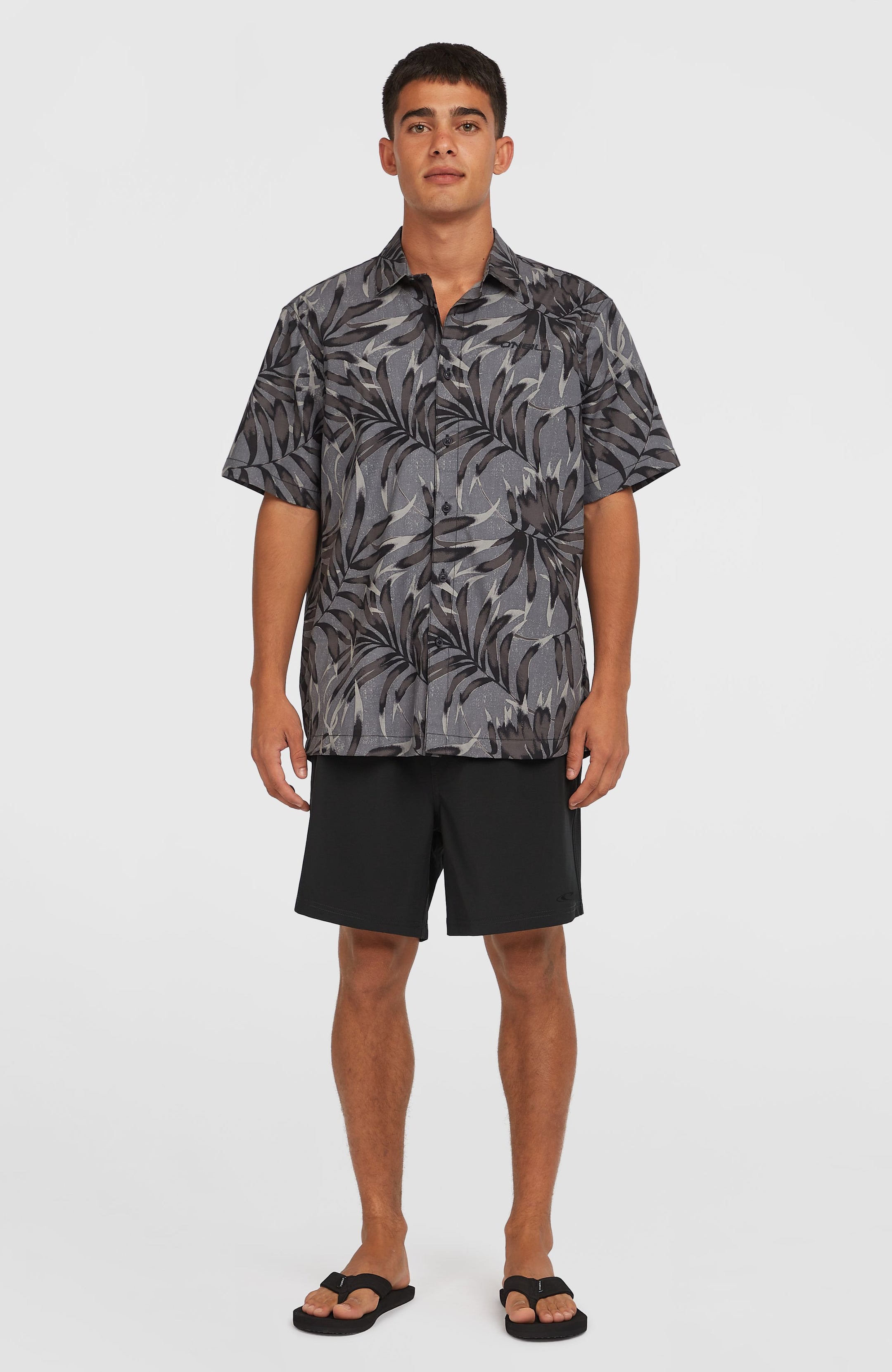 O'Neill Pocket Print 16" Swimshorts - Black Out