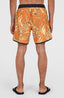 O'Riginals Scallop 16" Swimshorts - Orange Originals