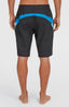Superfreak 20" Boardshorts - Black Multi Colour Panel