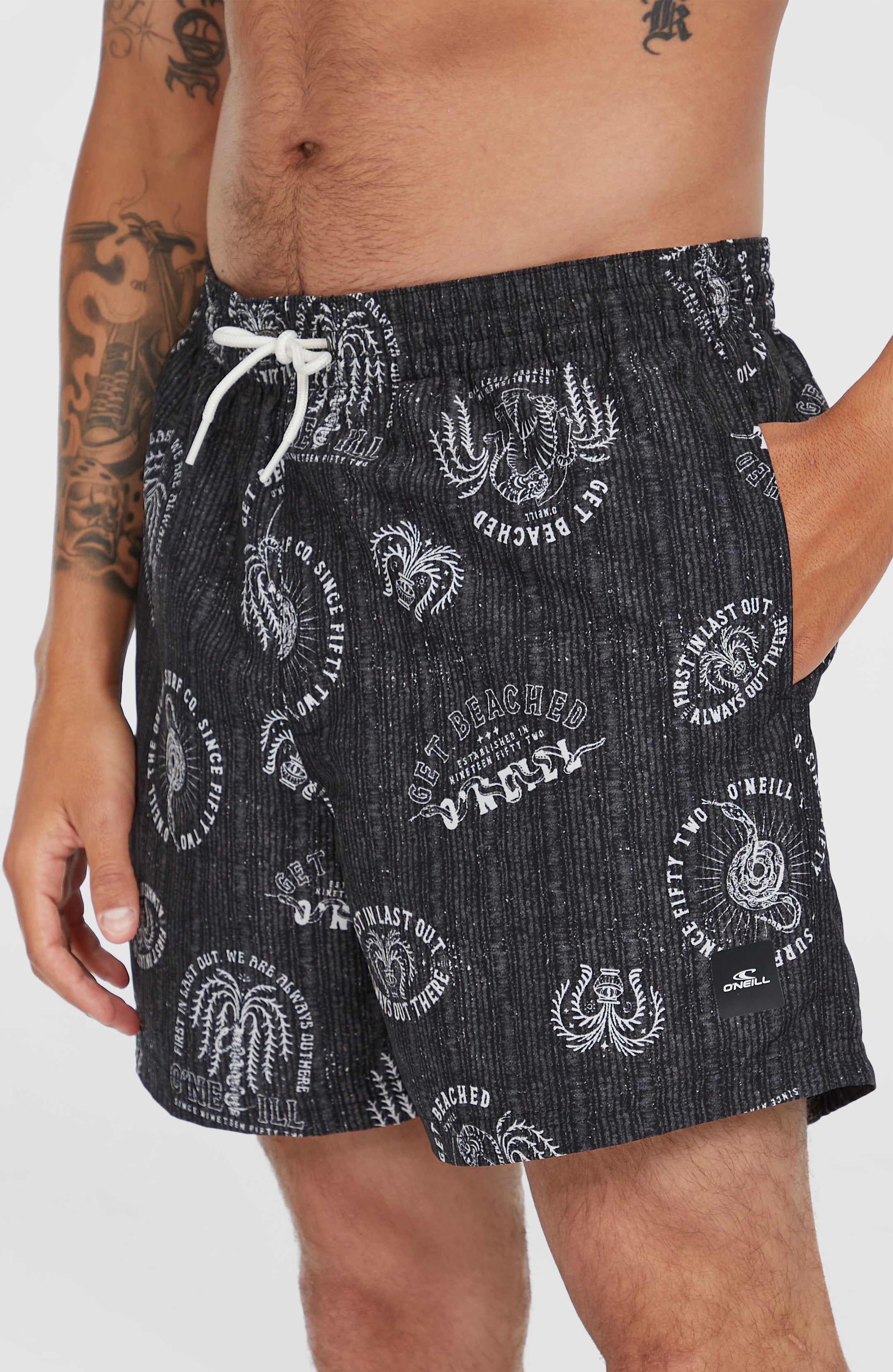 O'Neill Cali Print 15'' Swimshorts - Black Mystical