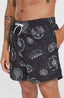 O'Neill Cali Print 15'' Swimshorts - Black Mystical