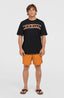 O'Neill Cali Block 15'' Swimshorts - Orange Pressed Lines