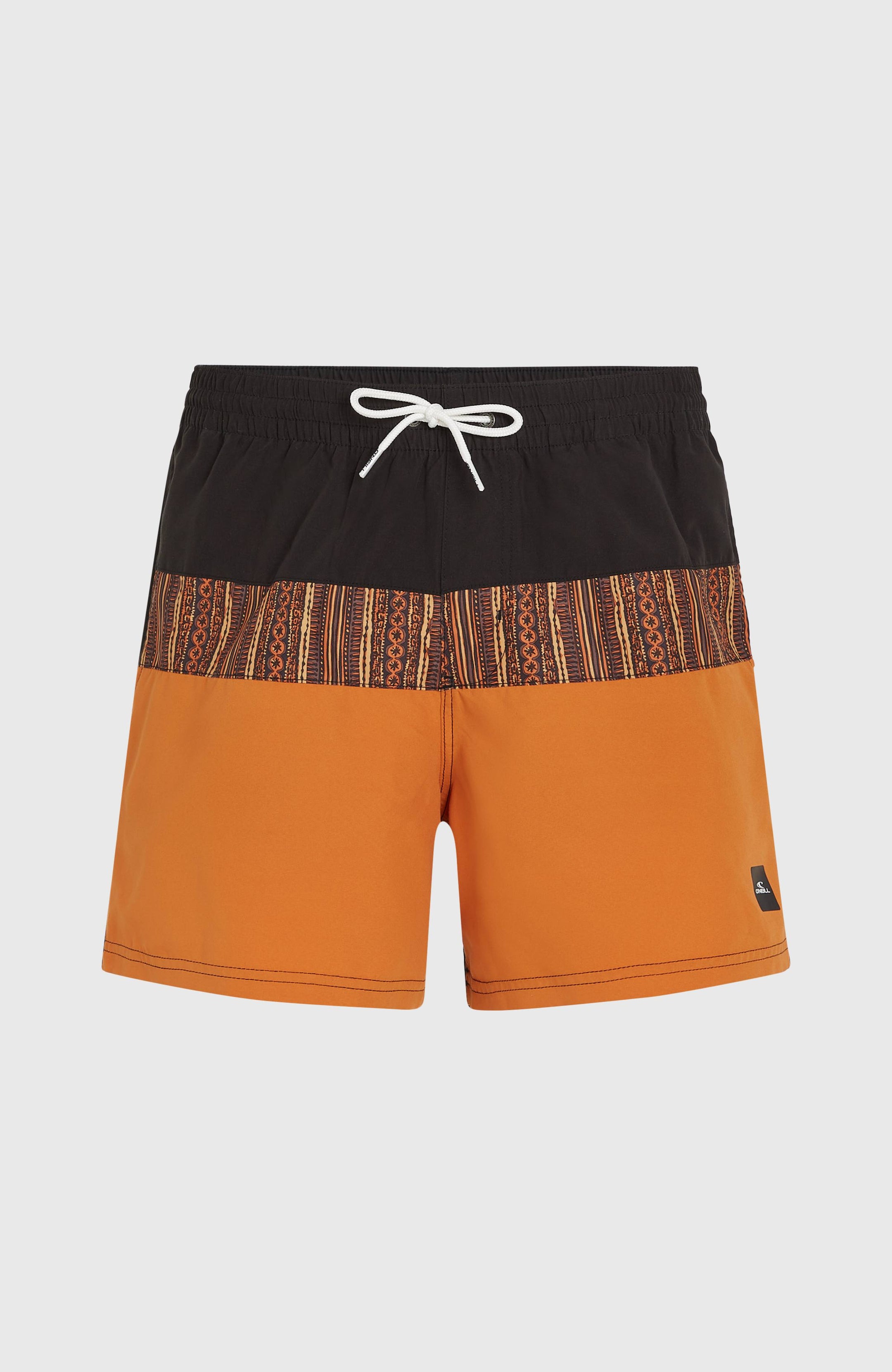 O'Neill Cali Block 15'' Swimshorts - Orange Pressed Lines