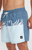 O'Neill Cali Block 15'' Swimshorts - Blue Dipped Leaves