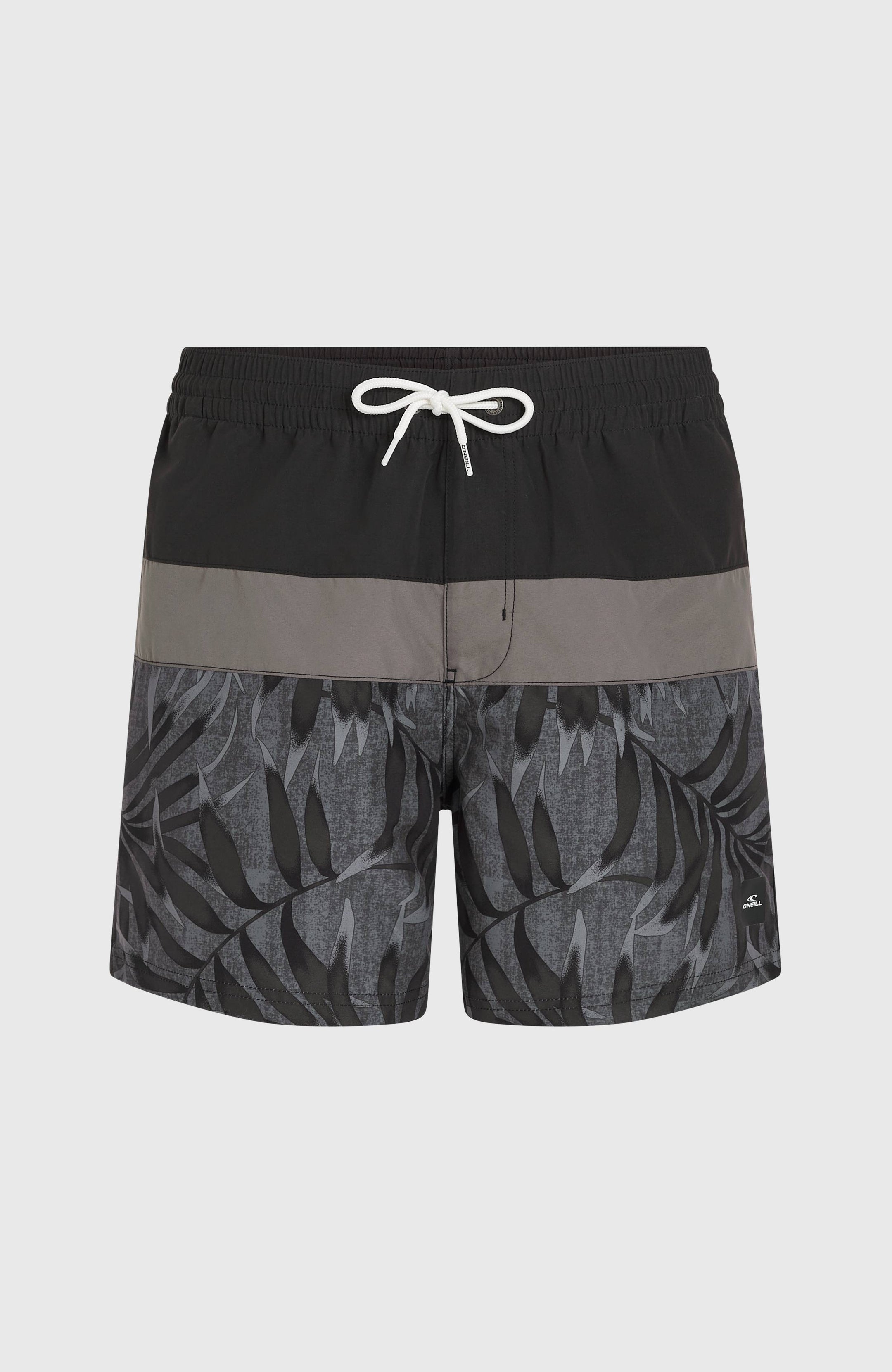 O'Neill Cali Block 15'' Swimshorts - Black Dipped Leaves