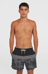 O'Neill Cali Block 15'' Swimshorts - Black Dipped Leaves