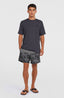 O'Neill Cali Block 15'' Swimshorts - Black Dipped Leaves