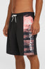 O'Neill Retro 19" Swimshorts - Coral Melted Texture