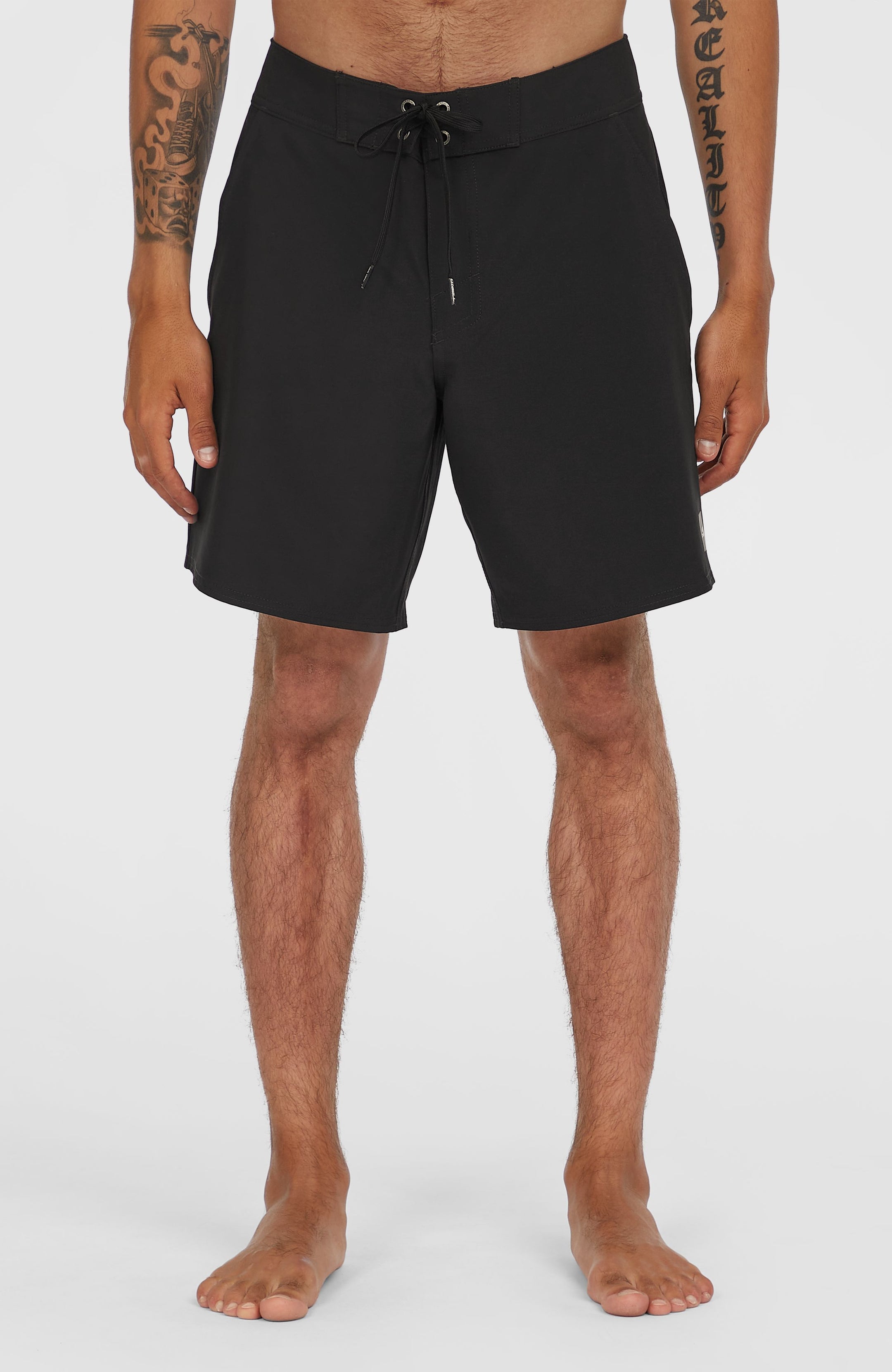 O'Neill Solid 17" Boardshorts - Black Out