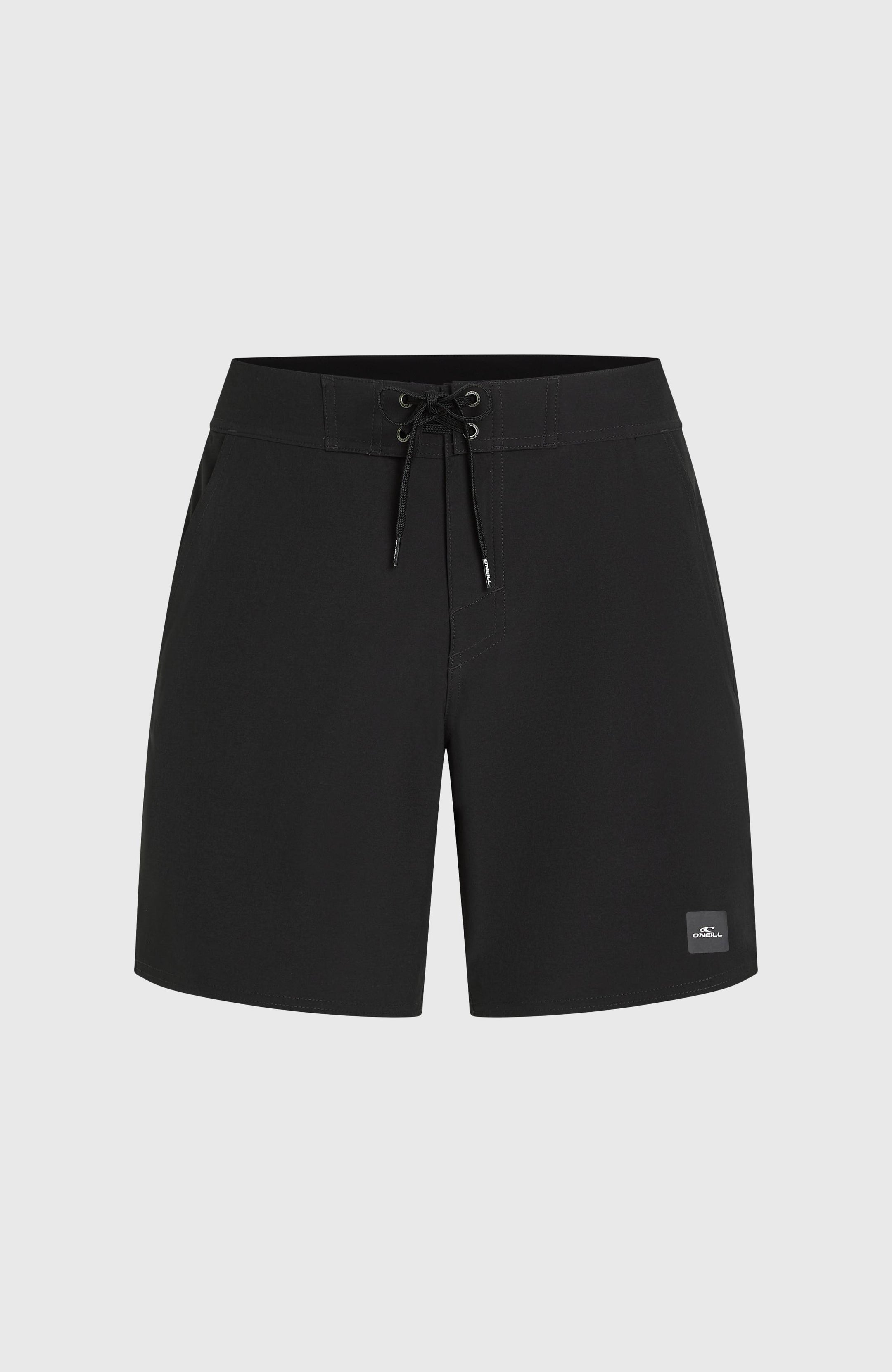 O'Neill Solid 17" Boardshorts - Black Out
