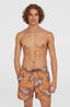 O'Neill Cali Floral 16'' Swimshorts - Orange Dipped Leaves