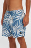 O'Neill Cali Floral 16'' Swimshorts - Blue Dipped Leaves