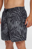 O'Neill Cali Floral 16'' Swimshorts - Black Dipped Leaves