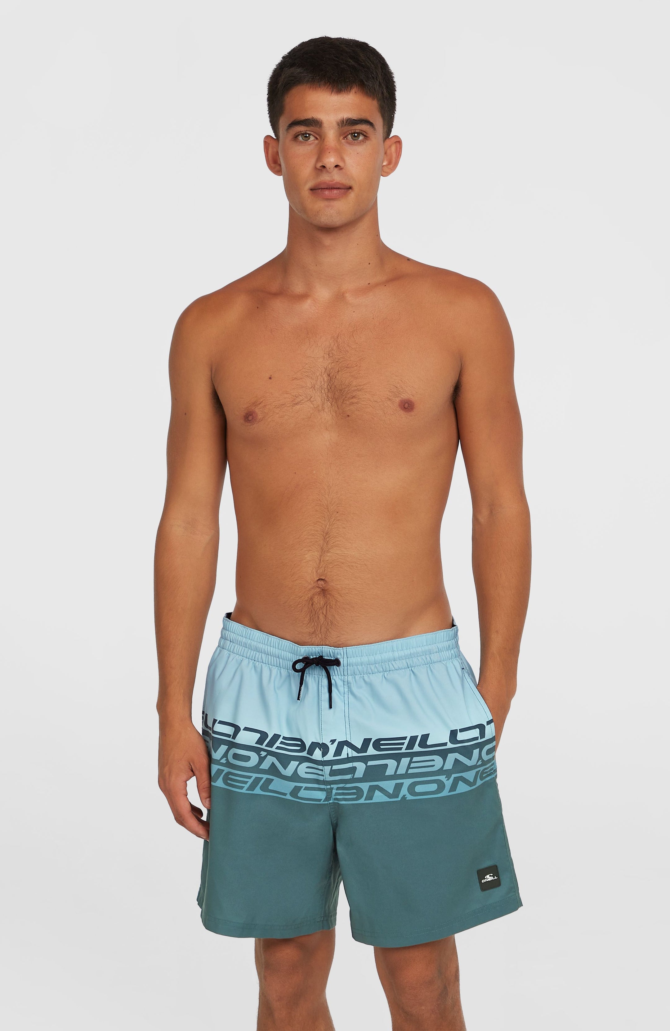 O'Neill Cali Stripe 16'' Swimshorts - Blue Upside Down