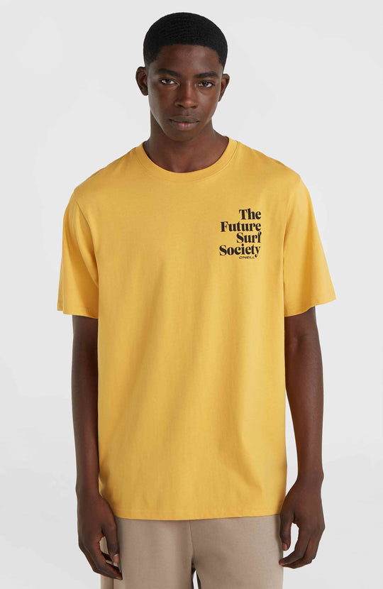 Future Surf Society T-Shirt - Golden Haze