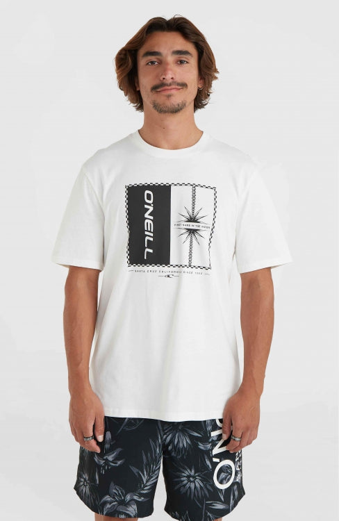 Mix & Match Palm T-Shirt - Snow White