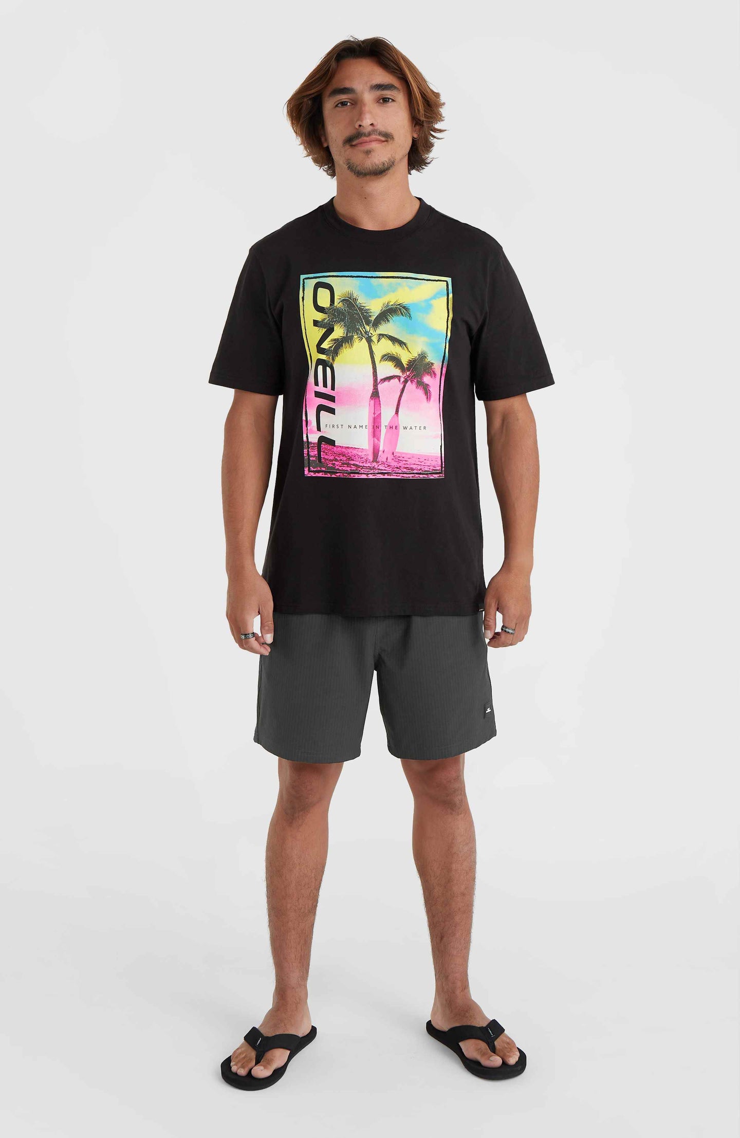 Jack O'Neill Neon T-Shirt - Black Out