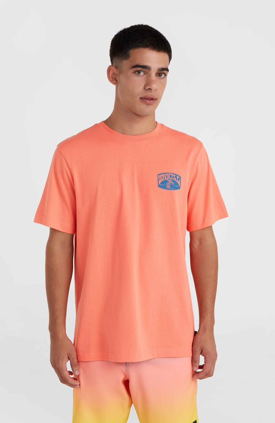 O'Neill Beach Graphic T-Shirt - Living Coral