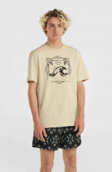 Mix & Match Wave T-Shirt - Muslin