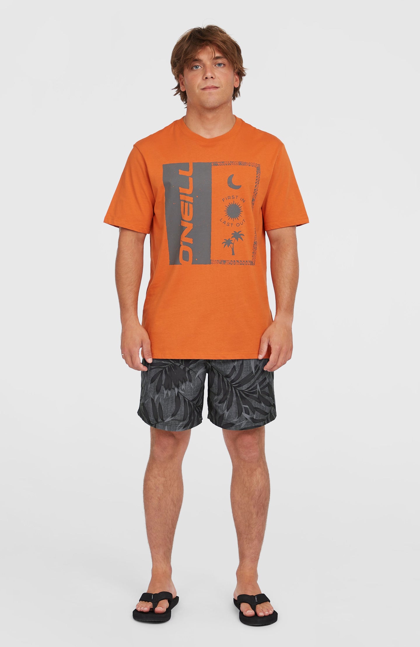 O'Neill Front Print T-Shirt - Cinnamon Stick