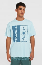 O'Neill Front Print T-Shirt - Morning Glory