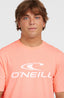 O'Neill Logo T-Shirt - Coral Pop
