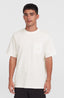 O'Neill Slub Chest Pocket T-Shirt - Snow White
