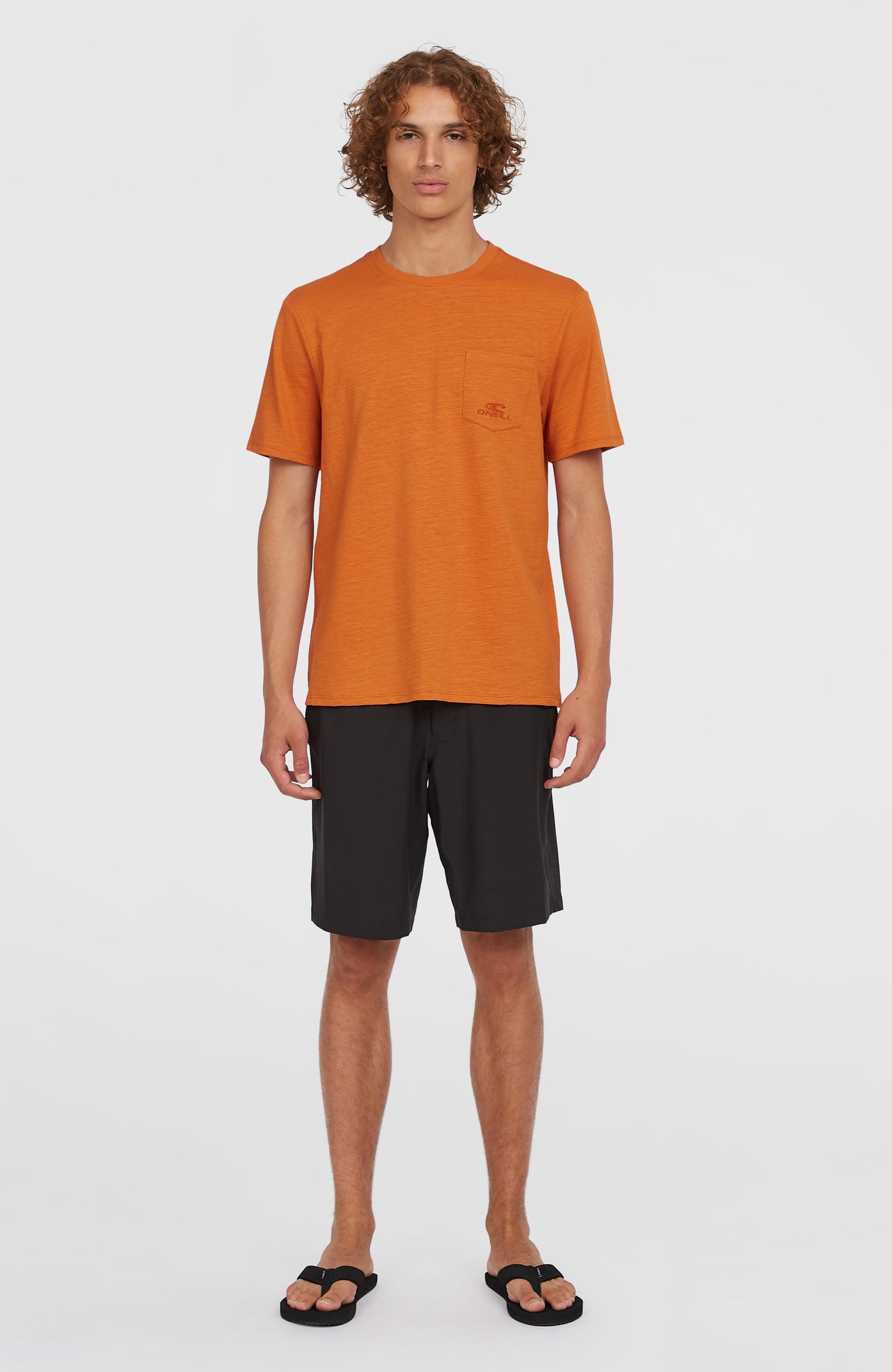 O'Neill Slub Chest Pocket T-Shirt - Cinnamon Stick