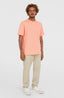 O'Neill Slub Chest Pocket T-Shirt - Coral Pop