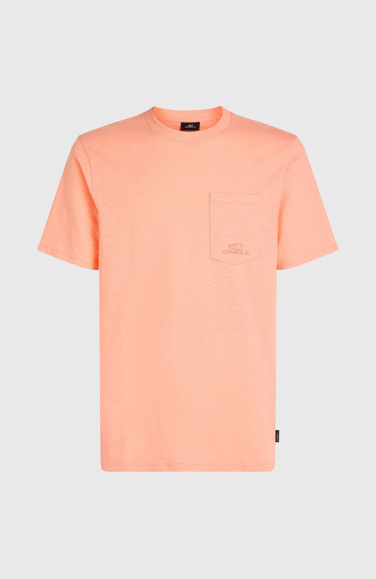 O'Neill Slub Chest Pocket T-Shirt - Coral Pop