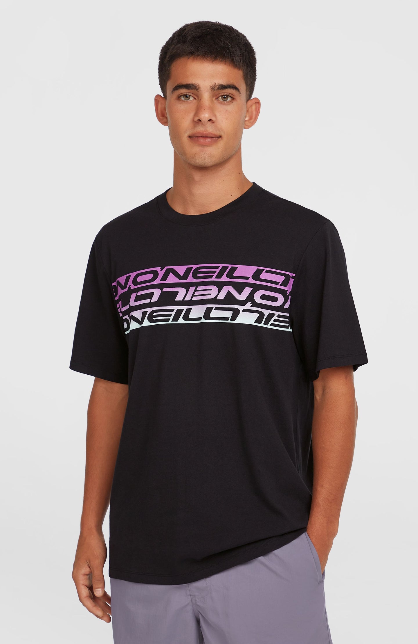 O'Neill Stripe T-Shirt - Black Out