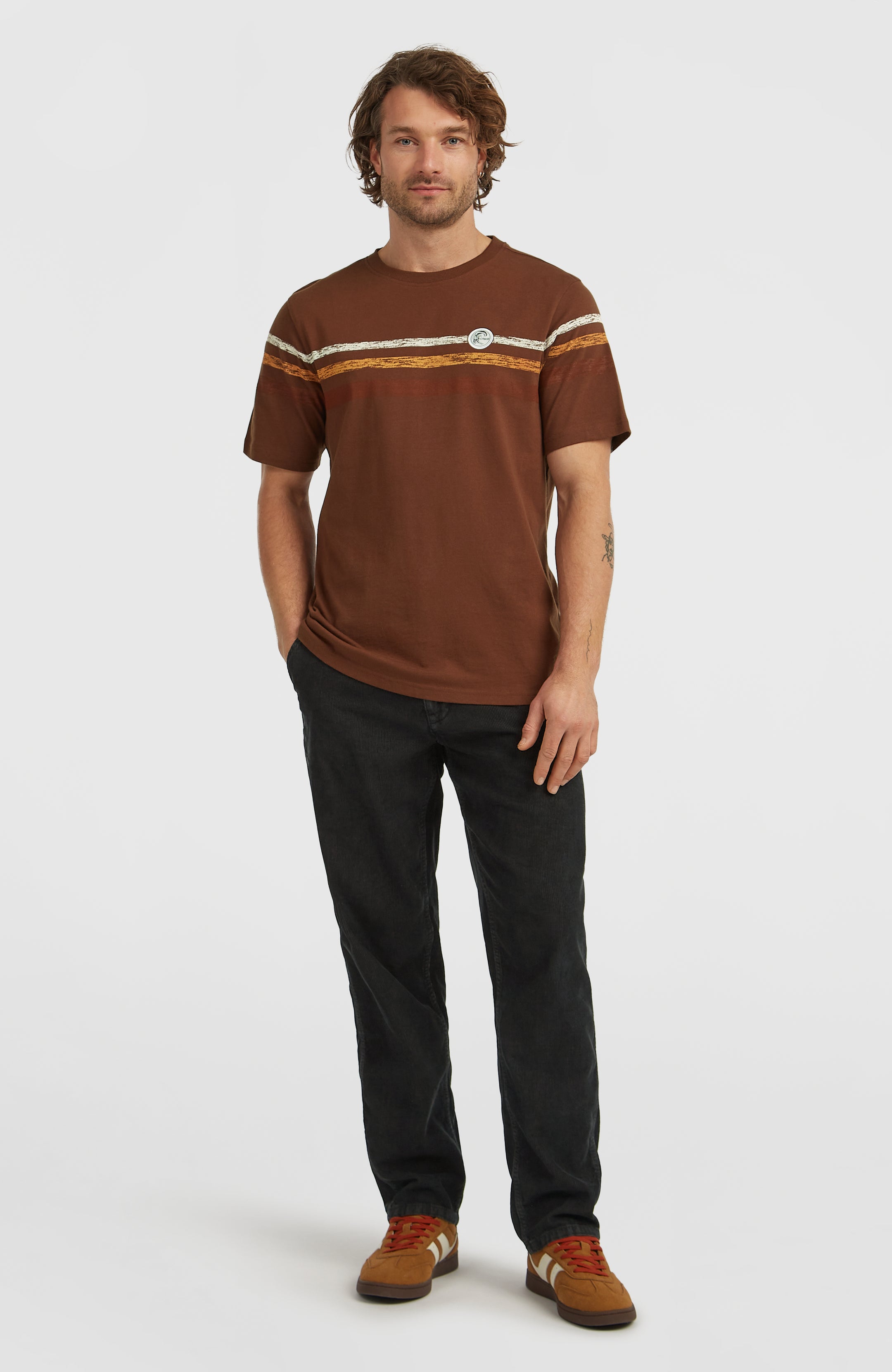 O'Riginals Stripe T-Shirt - Hazel Spice