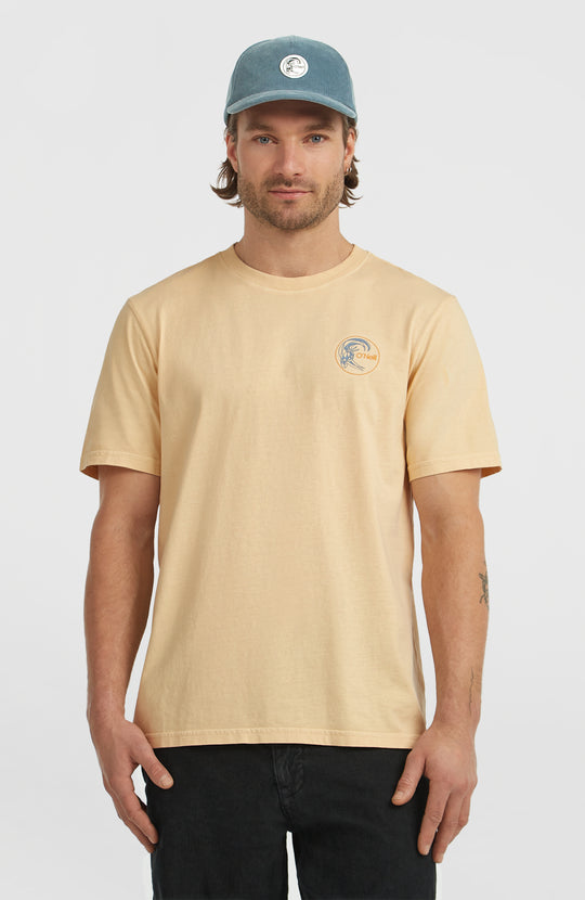 O'Riginals Retro Back Print T-Shirt - Macaron