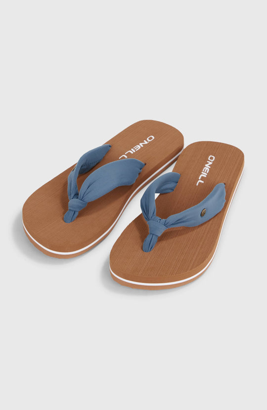 Ditsy Sun Sandals - Copen Blue