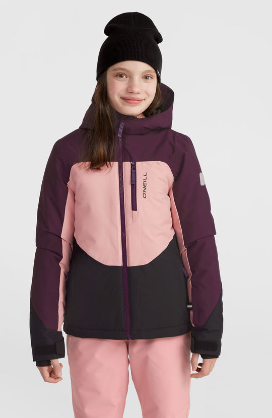 Carbonite Snow Jacket - Aubergine Colour Block