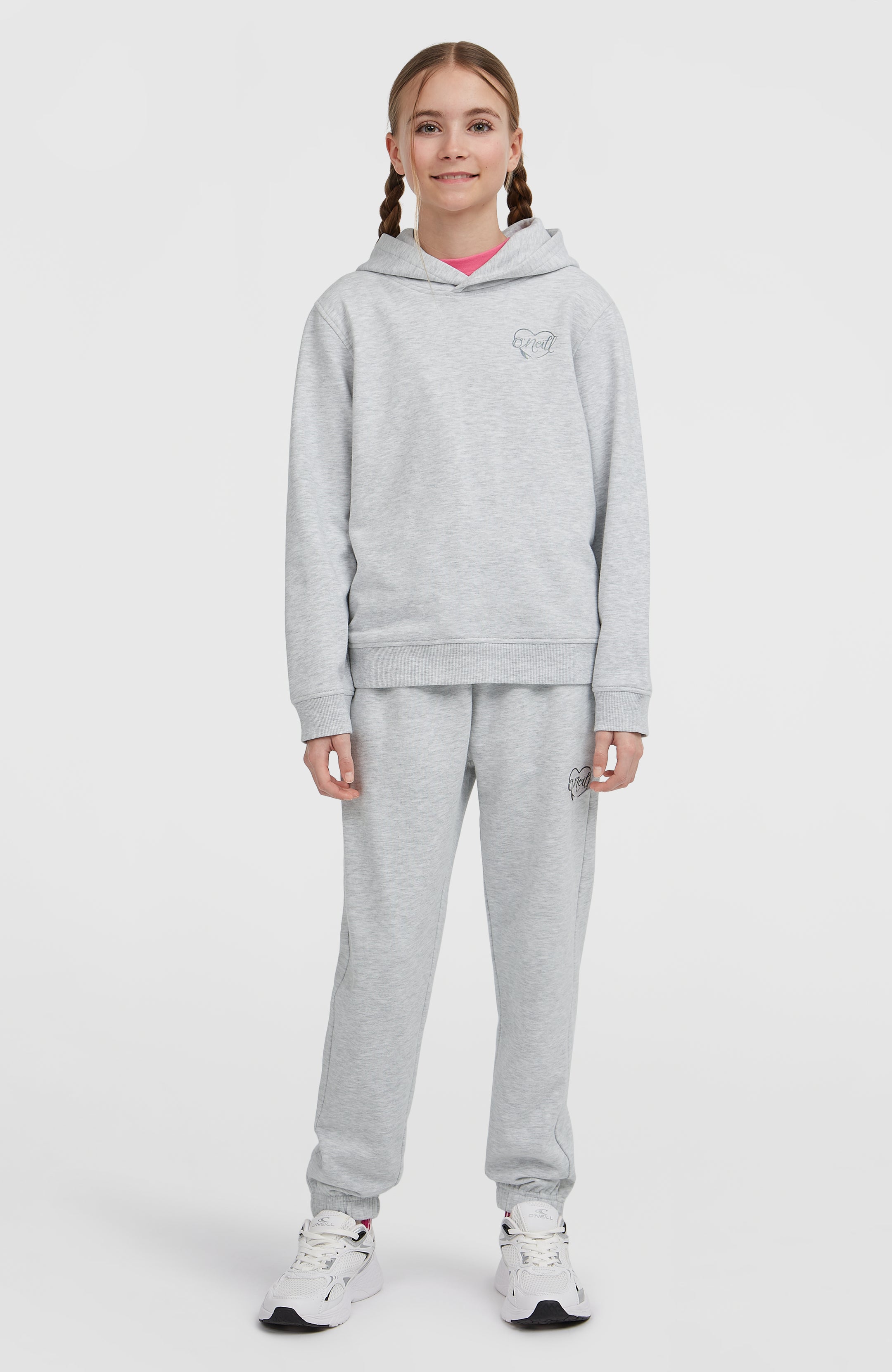 Essentials Hoodie - White Melange