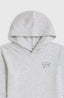 Essentials Hoodie - White Melange