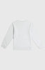 Essentials Crew - White Melange