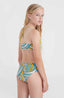 Mix And Match Tropics Bikini - Blue Rainbow Stripe